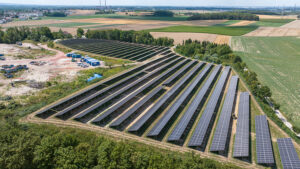 Luftbild neue PV-Anlage Großmehring Juli 2023_2