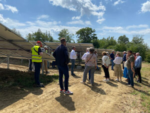 Einweihung_Besichtigung PV-Anlage Großmehring_2