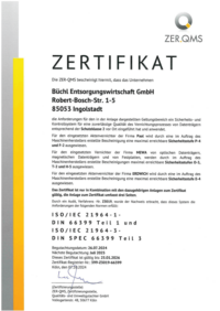 BEW_ZER-QMS ISO-IEC 21964-1_2026_Datenvernichtung